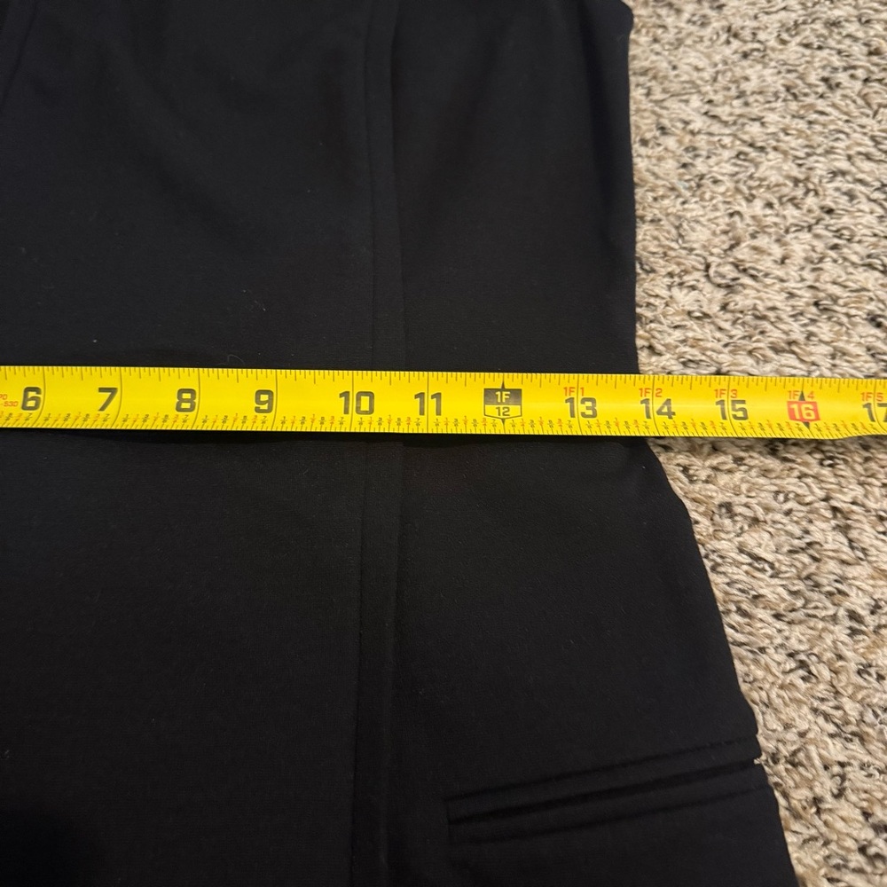 VINCE Black Mini Sheath Dress Cap Sleeve Classy Little Black Dress Womens 2 - Picture 7 of 11